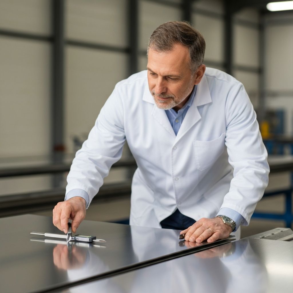 Kontrola jakości stali nierdzewnej